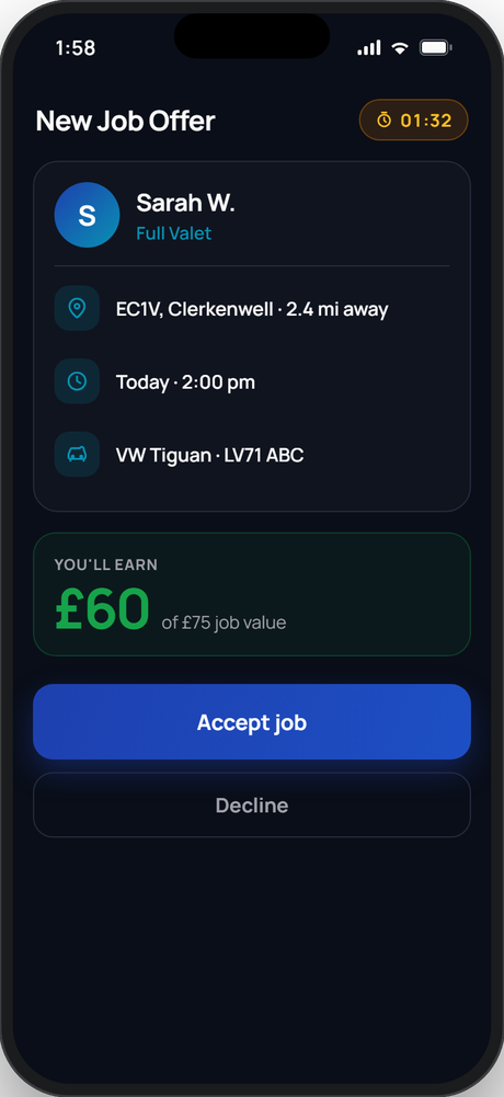 New job offers with the pay shown up front